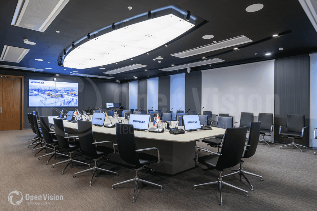 Оснащение помещений АО АЧИМГАЗ 