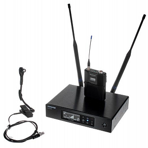 Цифровая радиосистема с поясным передатчиком и инструментальным микрофоном Shure QLXD14/98H 