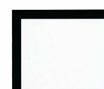 Экран на раме Kauber Frame Velvet Cinema, 172" 16:9 WOVEN, плетеное акустически прозрачное полотно, область просмотра 214x380 см., размер по раме 230x396 см.