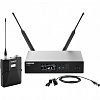 Цифровая радиосистема с поясным передатчиком и петличным микрофоном Shure QLXD14/84 