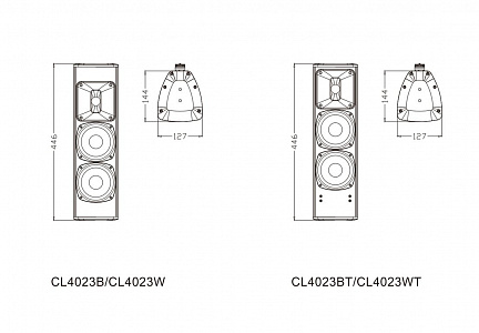 2-полосная акустическая система FDB CL4023B