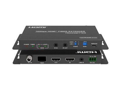 Передатчик-усилитель сигнала HDMI 2.0 - FIBER Digis EX-F300-2T