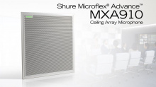 Микрофонный массив Shure MXA910B-60CM. 