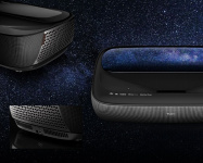 Лазерный УКФ проектор Hisense PL2SE с экраном Kauber Frame CLR 118"