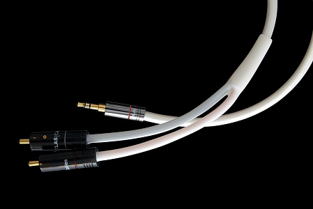 Межблочный кабель Atlas Element Metik 0.5 м [разъем 3,5 мм - Integra RCA] 