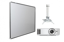 Комплект Exell: интерактивная доска Exell EWB9140 с короткофокусным проектором EXD203STW и креплением DSM-14kw