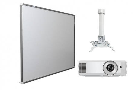 Комплект Exell: интерактивная доска Exell EWB9140 с короткофокусным проектором EXD203STW и креплением DSM-14kw Комплект Exell: интерактивная доска Exell EWB9140 с короткофокусным проектором EXD203STW и креплением DSM-14kw