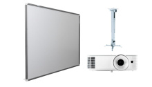 Интерактивная доска Exell EWB7740  с проектором EXD101W и креплением DSM-2