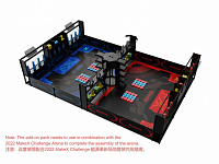 Ресурсное соревновательное поле Makeblock 2024 MakeX Challenge arena upgrade kit - Energy innovator