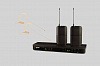 Двухканальная радиосистема серии BLX с двумя головными микрофонами MX153 Shure BLX188E/MX53.