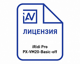 Лицензия iRidi Pro iRidi i3pro-px-vm20-basic-dp-off