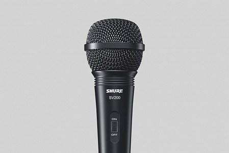 Вокальный электродинамический микрофон Shure SV200-W