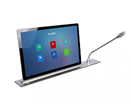 Встраиваемый выдвижной монитор 21,5" с микрофоном HTDZ HT-25215DT