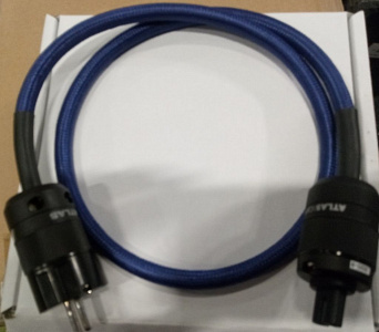 Сетевой кабель Atlas Eos 4dd ( Schuko-IEC 10A (C15)),1  метр