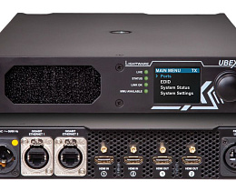 Двухканальный передатчик или приемник системы AV over IP Lightware UBEX-Pro20-HDMI-R100 2xSM-QUAD