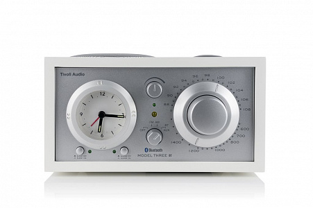 Радиоприемник с часами Tivoli Model Three BT Цвет: Белый [White]