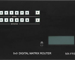 Шасси матричного коммутатора Lightware MX-FR9R