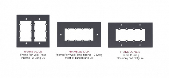 Рамка Kramer Frame-2G/EUK (G)