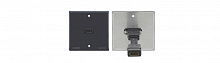 [WP-H1M/EU/GB(G)] Настенная панель-переходник с проходным разъемом HDMI; цвет серый