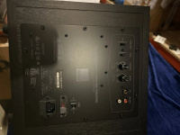 Сабвуфер DALI SUB E-9 F. Цвет: Черный сатин [BLACK SATIN]. Без гриля