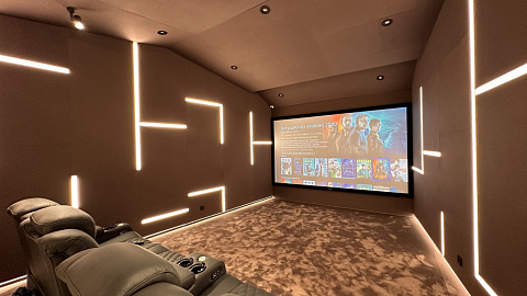 Домашний кинозал от «Геометрии звука»: тщательная инженерия и эстетика в одном проекте