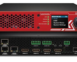 Кодер/декодер AVoverIP Lightware UBEX-Pro20-HDMI-F110 RED 2MM
