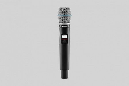 Ручной передатчик серии QLXD с капсюлем микрофона BETA87A Shure QLXD2/B87A.