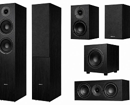Комплект Phaze Audio Tilia 5.1 Цвет: Черный [Black]