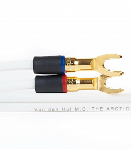 Готовый акустический кабель Van den Hul The Arctic 2х3м с разъемами "лопатка"