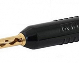 Разъем Банан винтовой Atlas Achromatic Gold Z Plug Screw