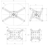 Кронштейн Stabilizz SZZ-P75B-inch