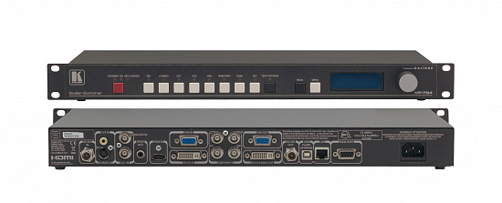 [VP-794]Масштабаторвидеосигналовс 8 входами в сигнал DVI/VGA, для светодиодных экранов и проекционных видеостен
