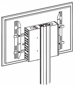 Шкаф вертикальный Digis DSM-PA02 (аксессуар для стойки)