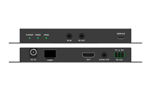 Приёмник сигнала FIBER - HDMI 2.0 Digis EX-F300-2R