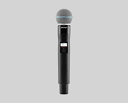 Ручной передатчик серии QLXD с капсюлем микрофона BETA58 Shure QLXD2/B58.