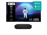 Лазерный УКФ проектор Hisense PL1H с экраном Kauber Frame CLR 118"
