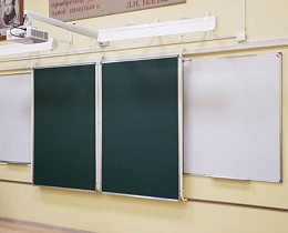 Рельсовая система PolyGlide Boards Slide МОНО-1 для ЖК/ИД 75/86/94; КР 230 (Р-мел; Н-маркер)