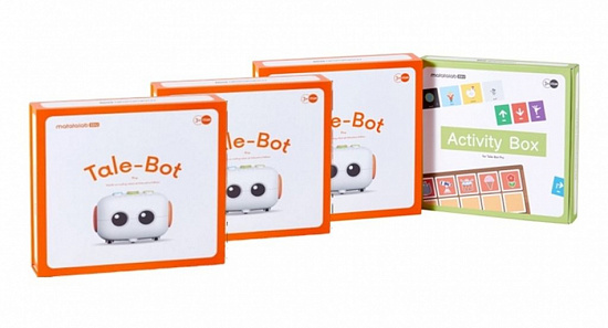 Малый дидактический комплект роботов с интерактивными картами на базе робота Matatalab Tale-Bot