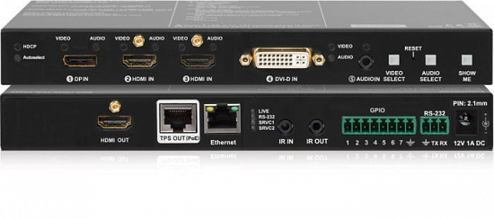 HDBaseT передатчик-переключатель Lightware SW4-TPS-TX240-Plus