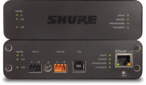 Сетевой аудио интерфейс Shure ANIUSB-MATRIX. 