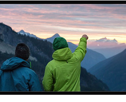 Экран на раме CIMA FF Stewart 168" 2.35:1, 167x392 Tiburon G4 Gray (0.8)