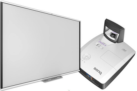 Два новых комплекта в продаже: интерактивные доски с проекторами BenQ
