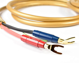 Готовый акустический кабель Van den Hul The Inspiration Hybrid 2х3м с разъемами BERRI "лопатка"(2-2)