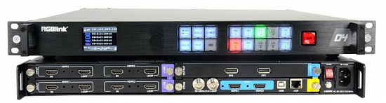 Презентационный видеоконтроллер RGBLink D4