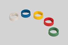 Разноцветные кольца для маркировки ручных передатчиков Shure WA616M