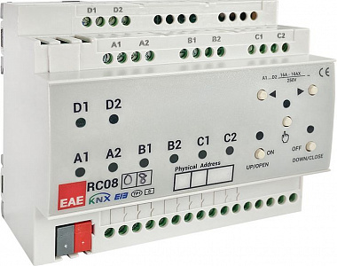 Блок управления помещением EAE Technology RC 0808 (48211) на 8 входов