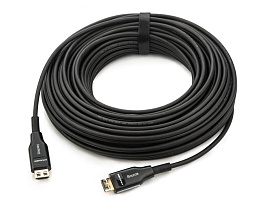 Малодымный сверхвысокоскоростной гибридный кабель Kramer CLS-AOCH/UF-197