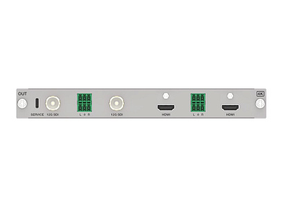 Плата модульного матричного коммутатора Digis ВЫХОДНАЯ MMA2-O4-S4K-12SDI