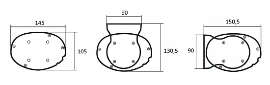 Kauber Blue Label Tensioned BT Cinema  113" 16:9 141x250 см. дроп 50 см., Microperf MW