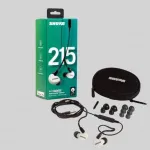 Вставные наушники (затычки) с микрофоном Shure SE215SPE-W-UNI-EFS
